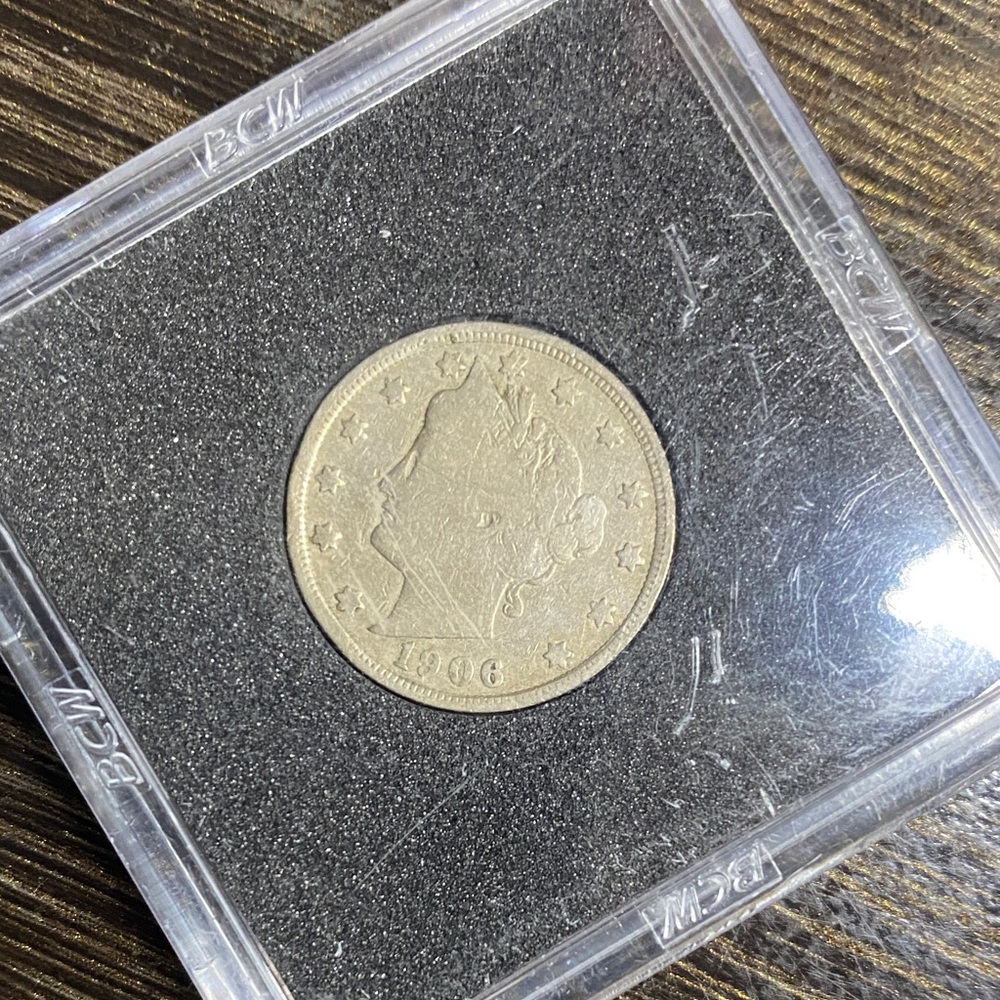 1906 Liberty Head V Nickel Coin